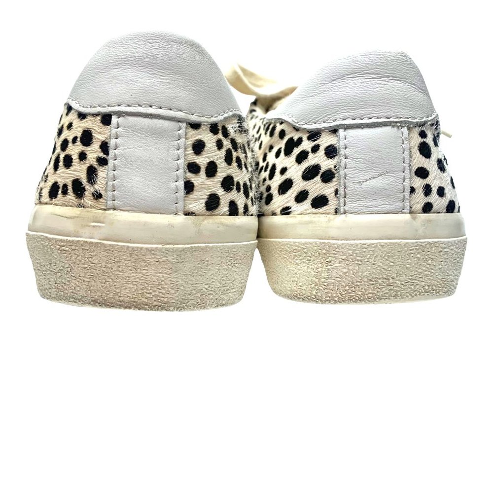 MADEWELL AH 758 Sidewalk Low Dyed Fur Calf Hair Leather Sneakers - Picture 8 of 10